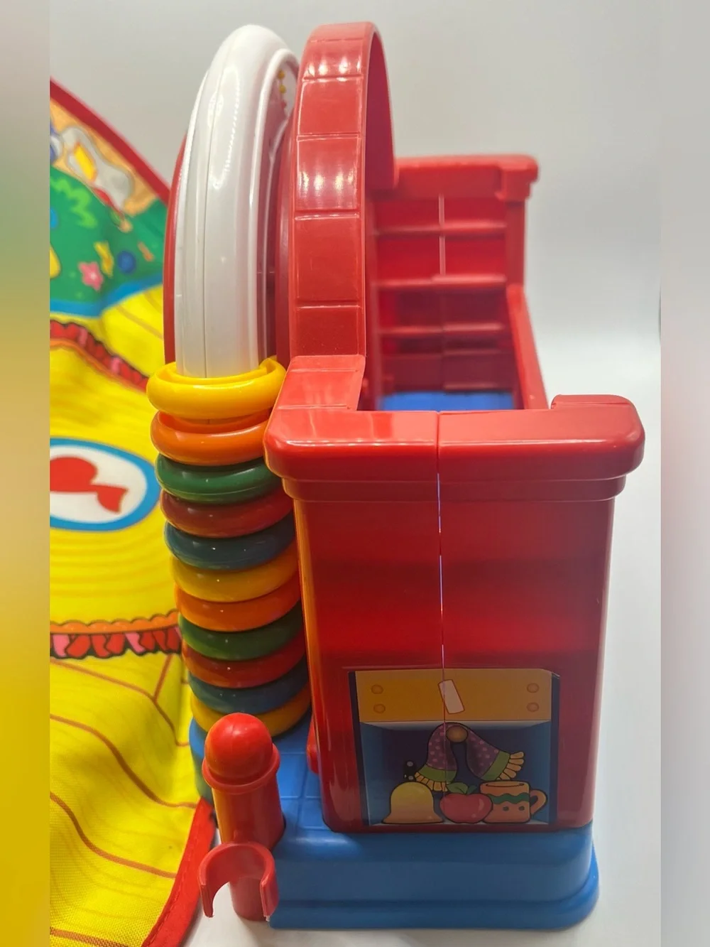 Vintage Fisher Price Little People Time To Learn Preschool Sound Tested Working